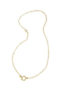 2-in-1 necklace and bracelet with oval links
