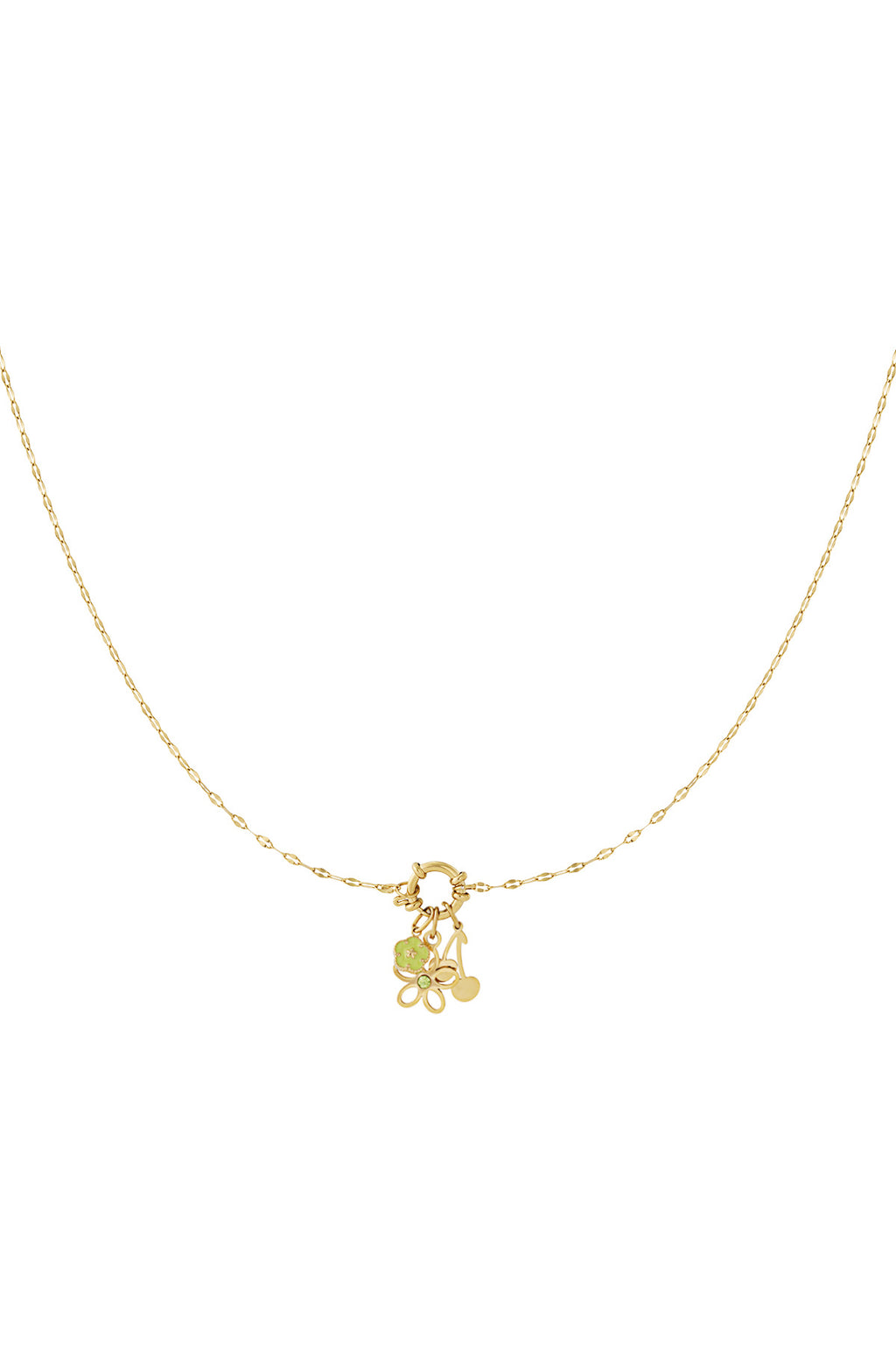 Detailled flower DIY necklace
