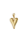 Elegant Gold Heart Pendant for Daily Wear
