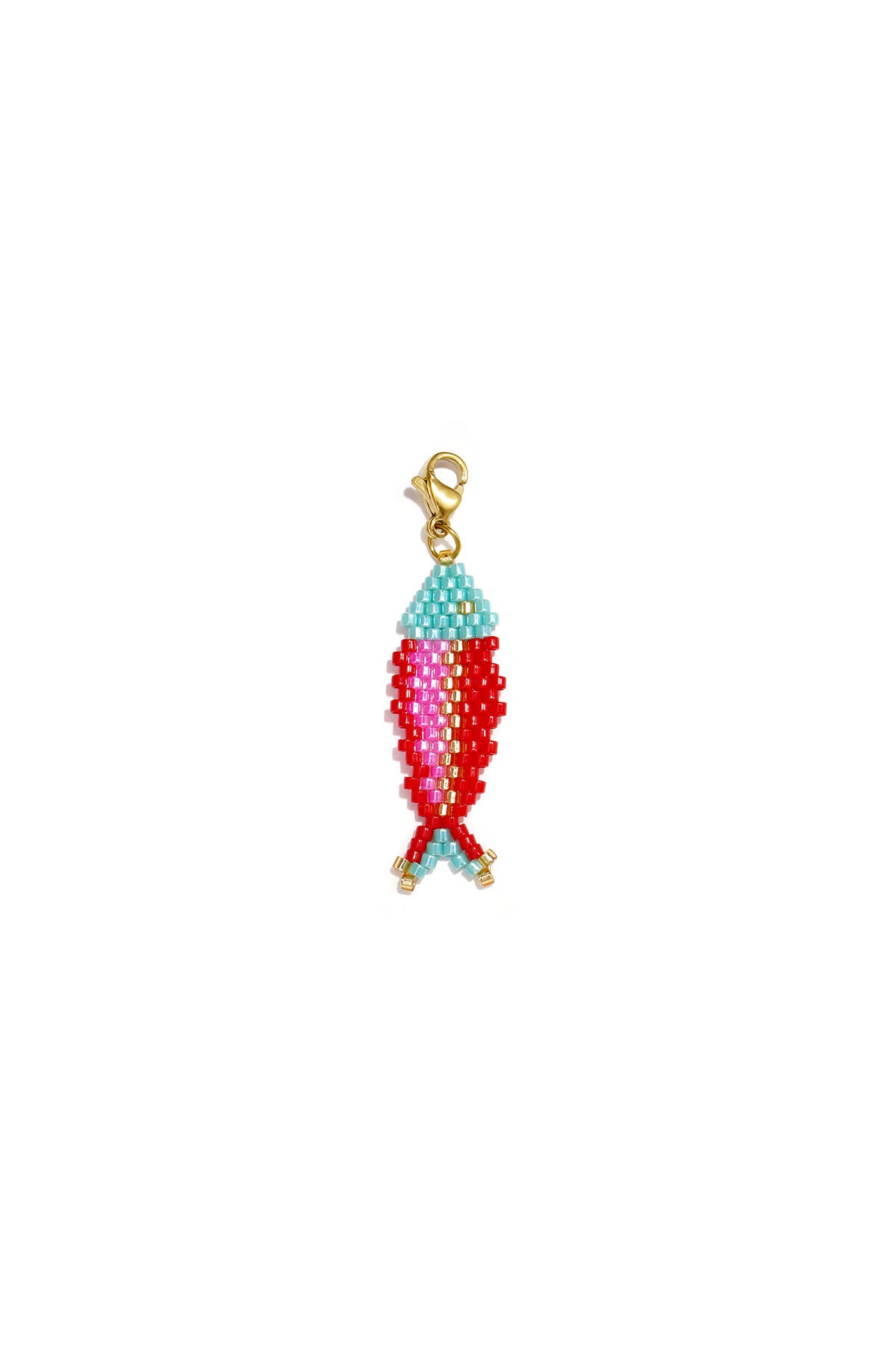 Vibrant Fish Glass Pendant for Summer Vacations