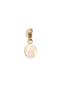 Lilli June Light Pink Heart Charm for Everyday Elegance
