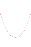 Cotton swirl necklace DIY