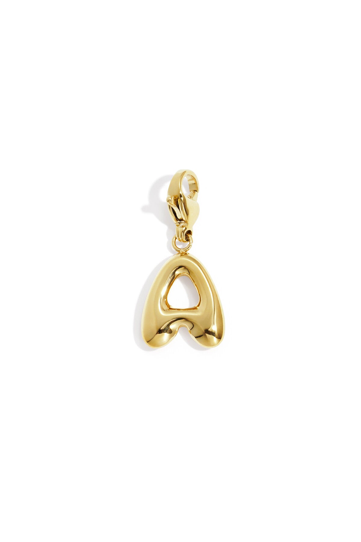 Elegant Gold Colored Letter Ring for Daily Wear