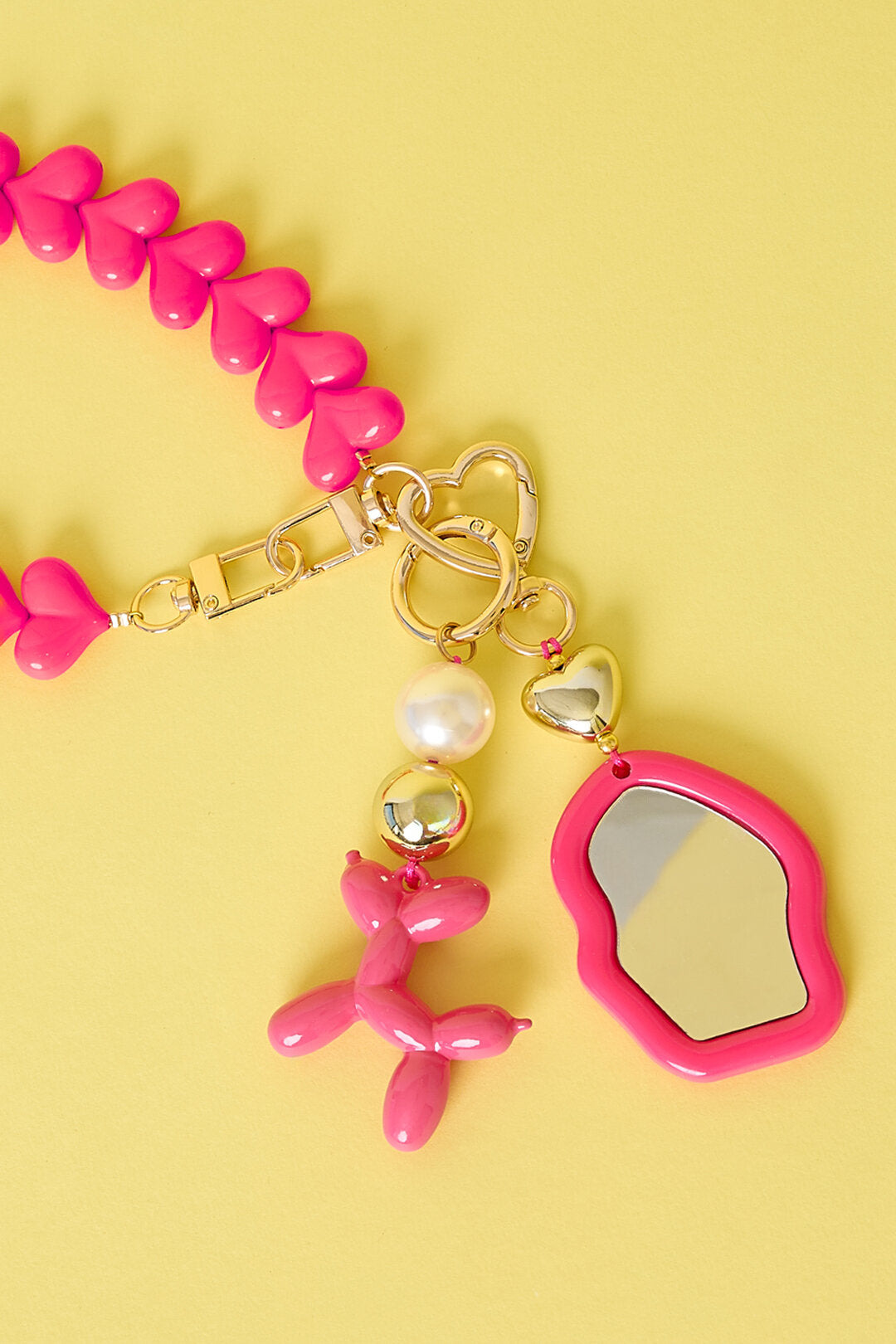 Charming Lilli June Acrylic Bag Charms for Summer