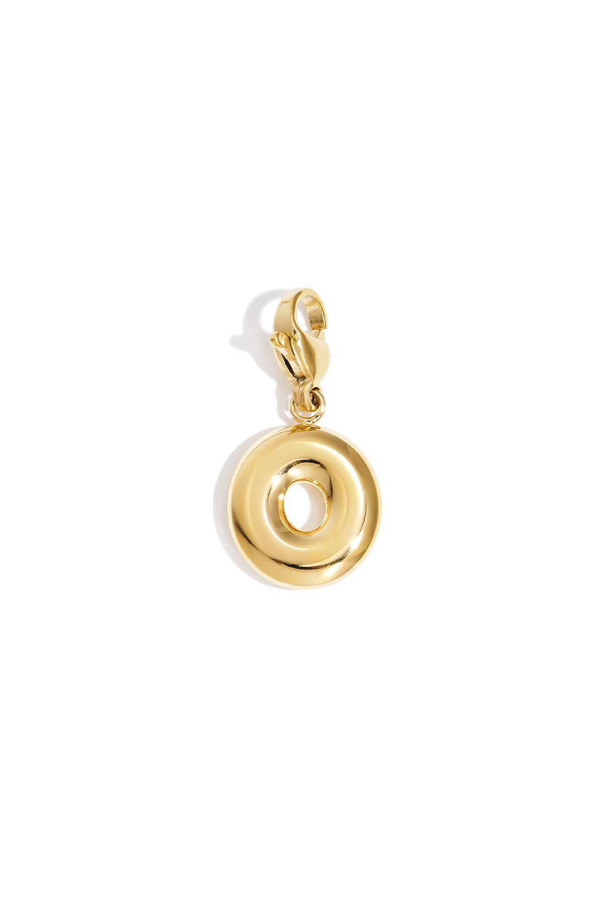 Elegant Gold Colored Letter Ring for Daily Wear