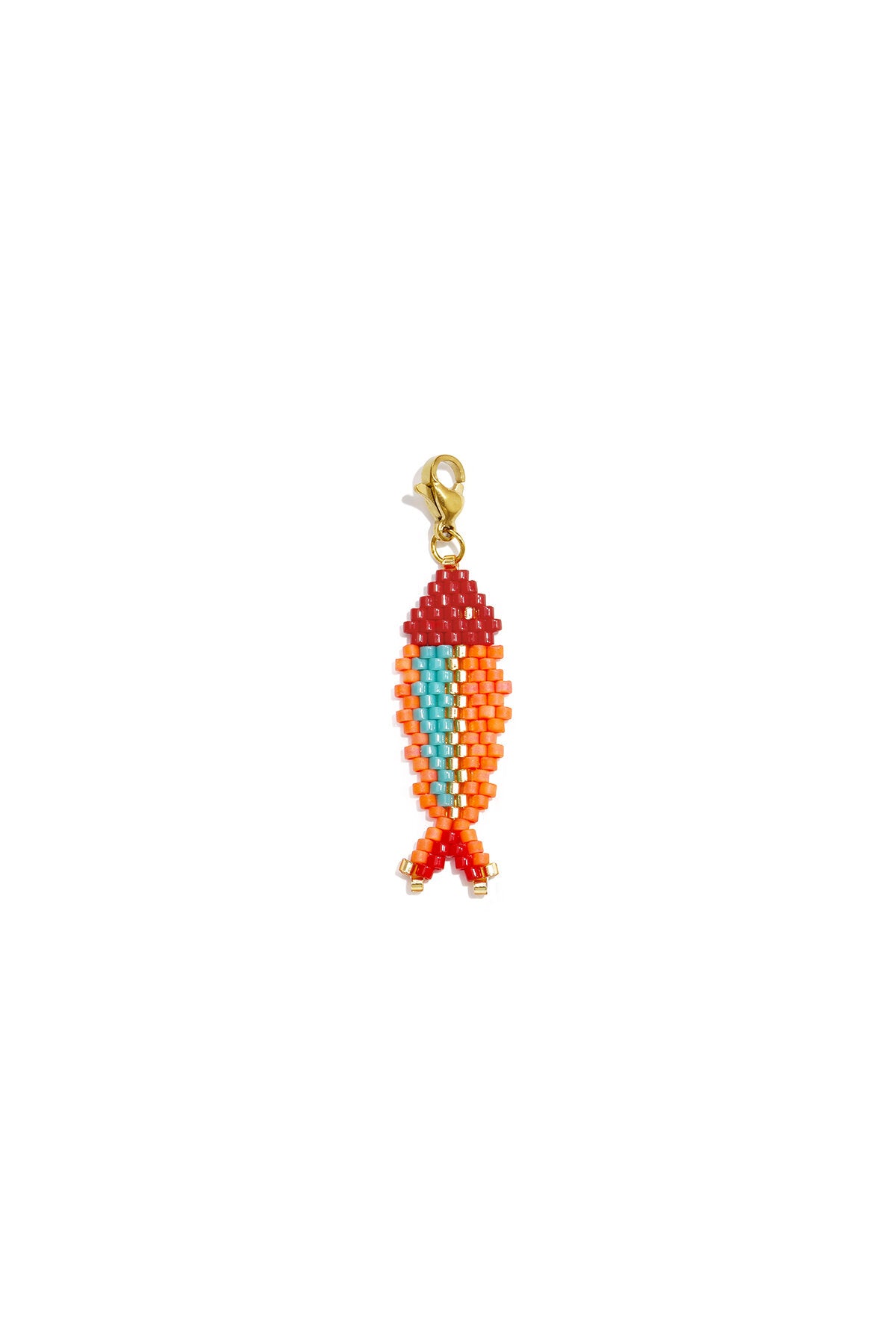 Vibrant Fish Glass Pendant for Summer Vacations