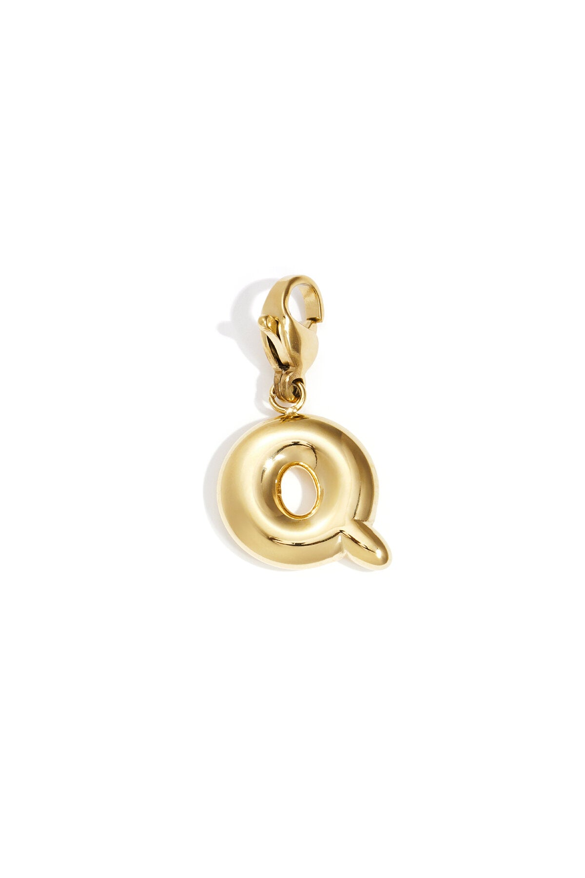 Elegant Gold Colored Letter Ring for Daily Wear