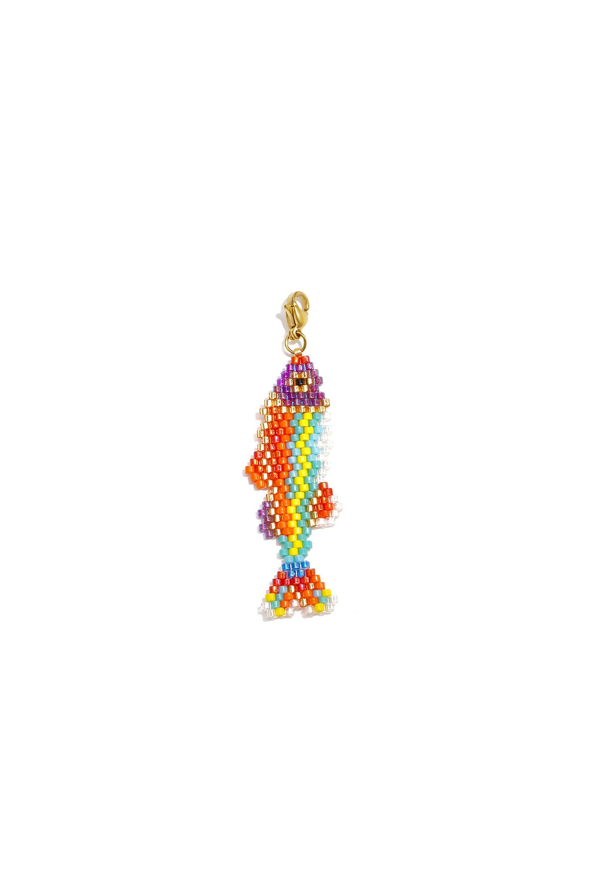 Lilli June Romantic Agate Fish Pendant Necklace