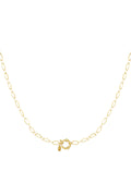 Simple lock necklace