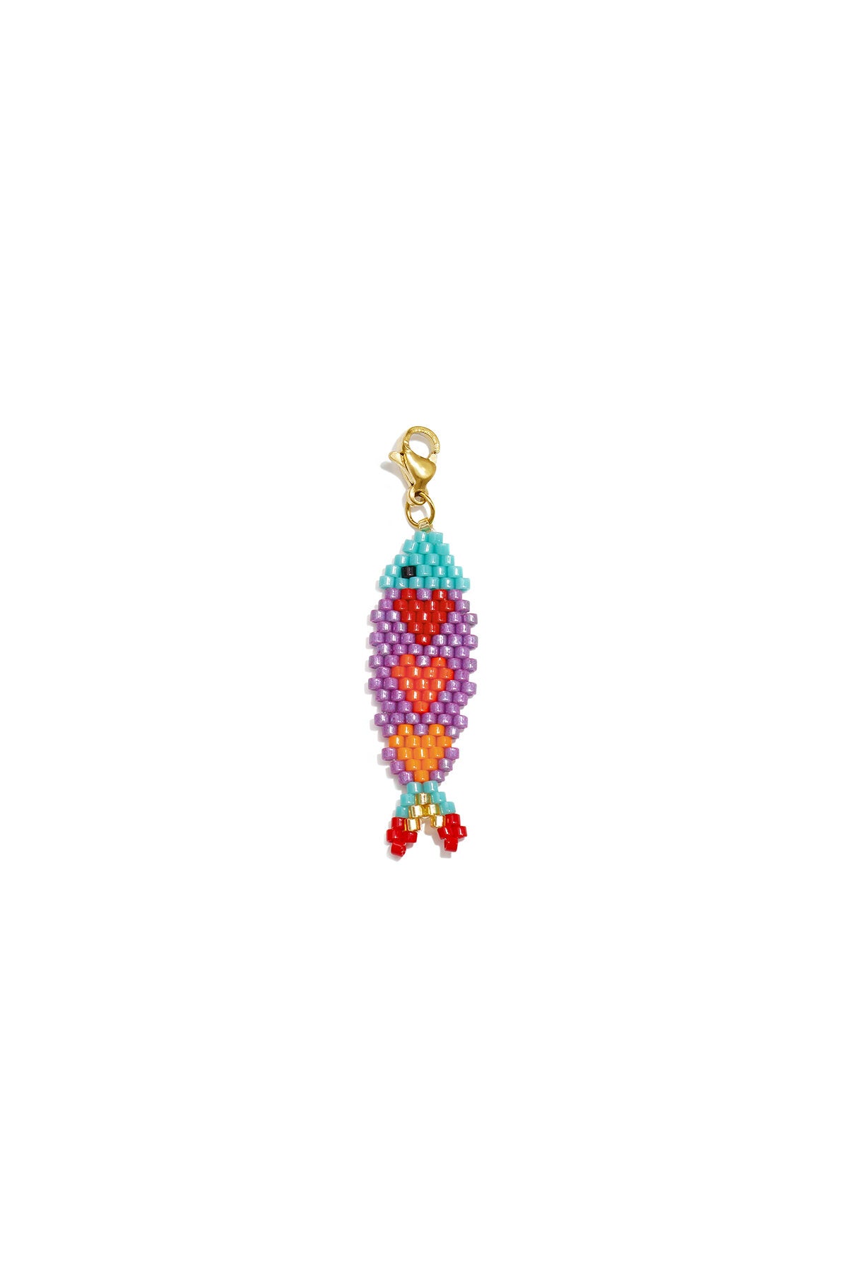 Lilli June Romantic Glass Fish Pendant Necklace