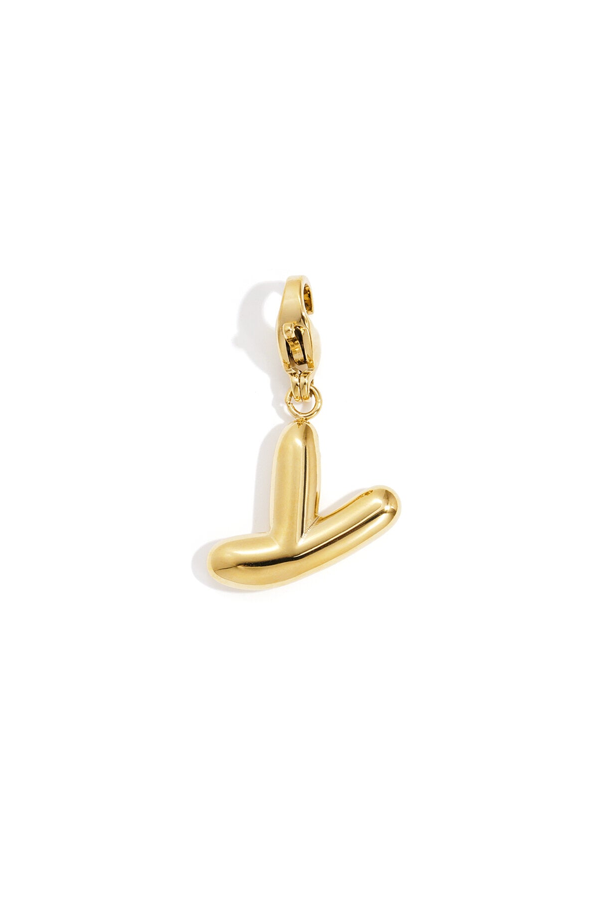 Elegant Gold Colored Letter Ring for Daily Wear