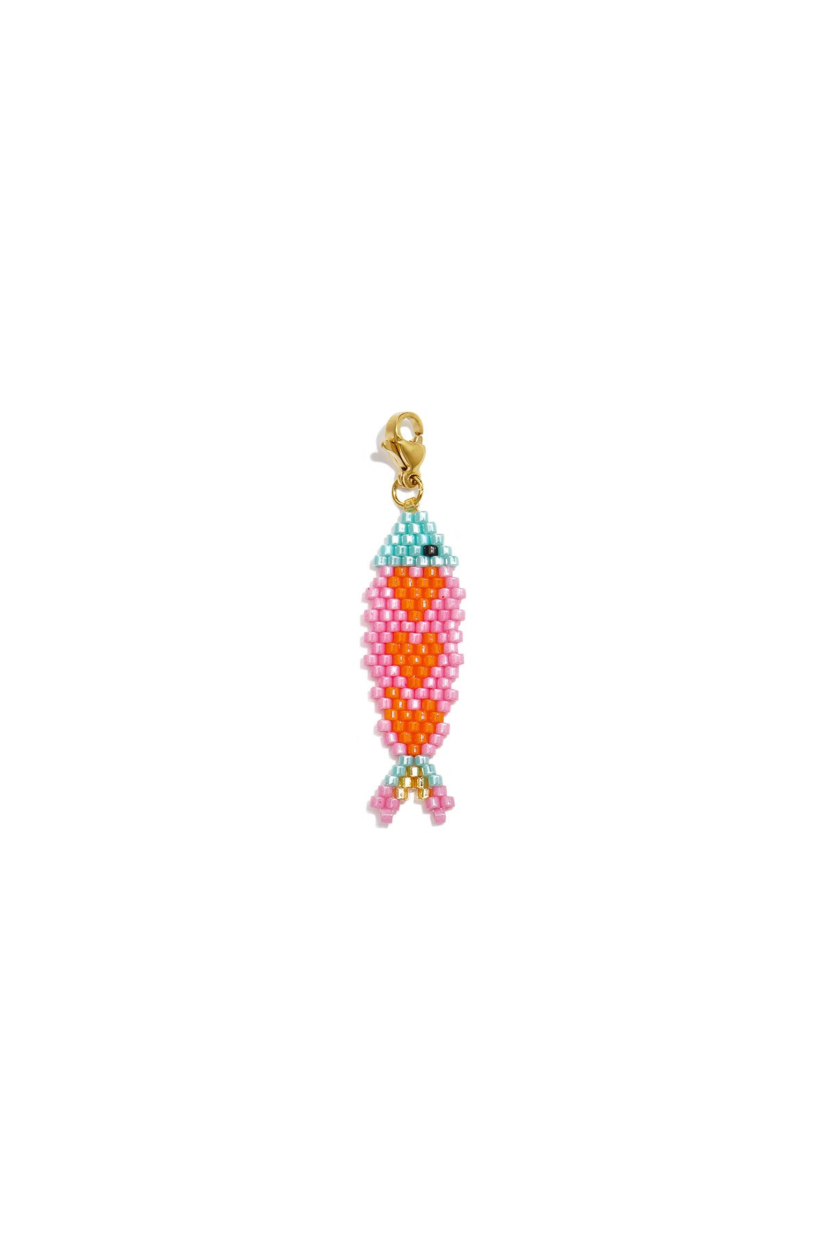 Lilli June Romantic Glass Fish Pendant Necklace