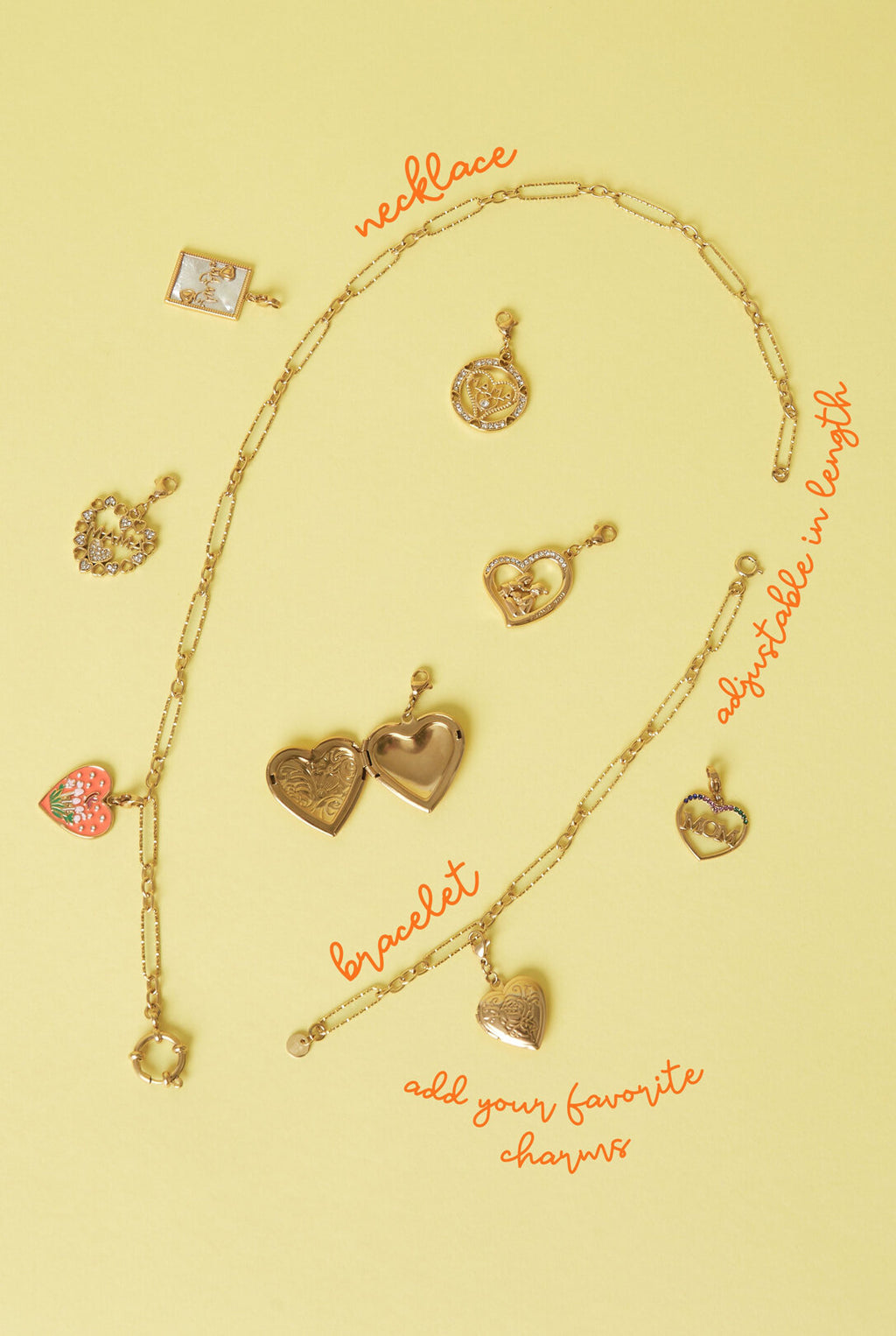 Detachable 2 in 1 Necklace and Bracelet