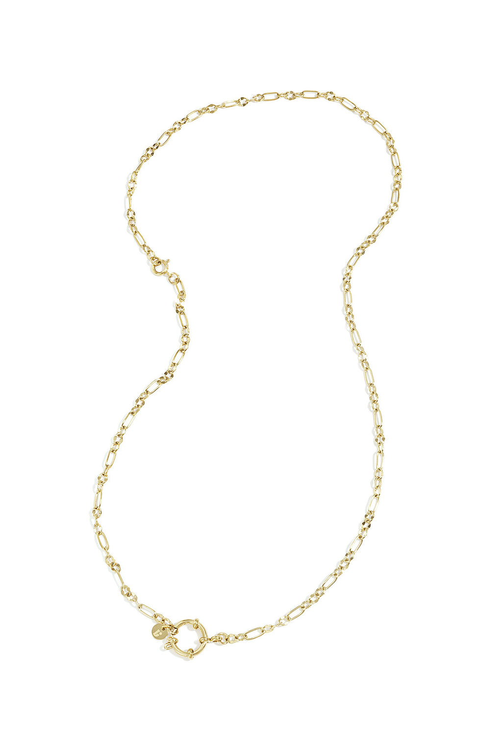 2-in-1 necklace and bracelet with varying links