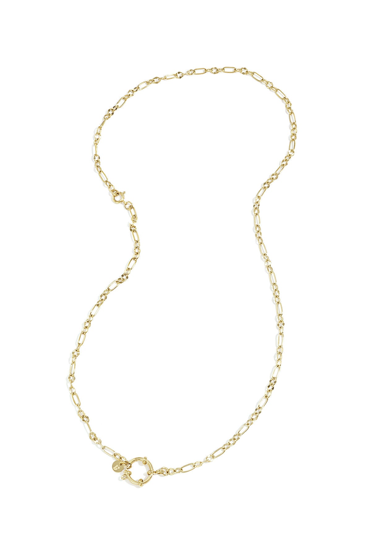2-in-1 necklace and bracelet with varying links