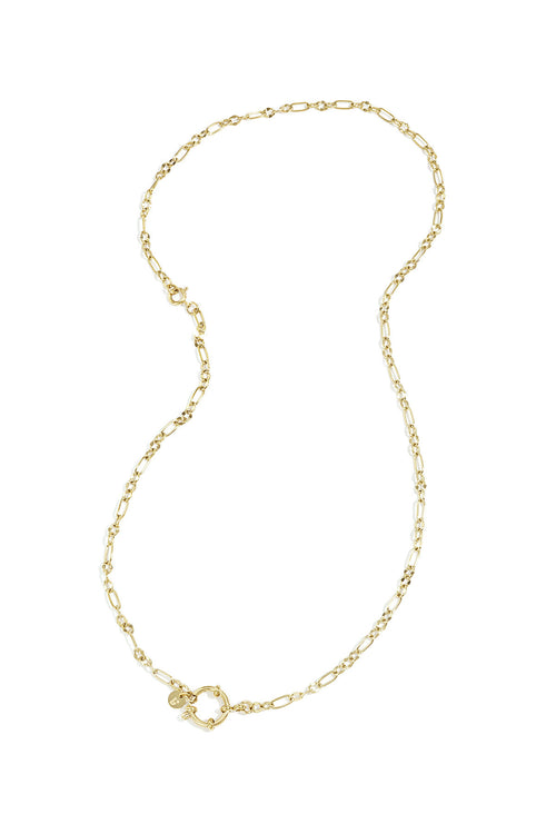 2-in-1 necklace and bracelet with varying links