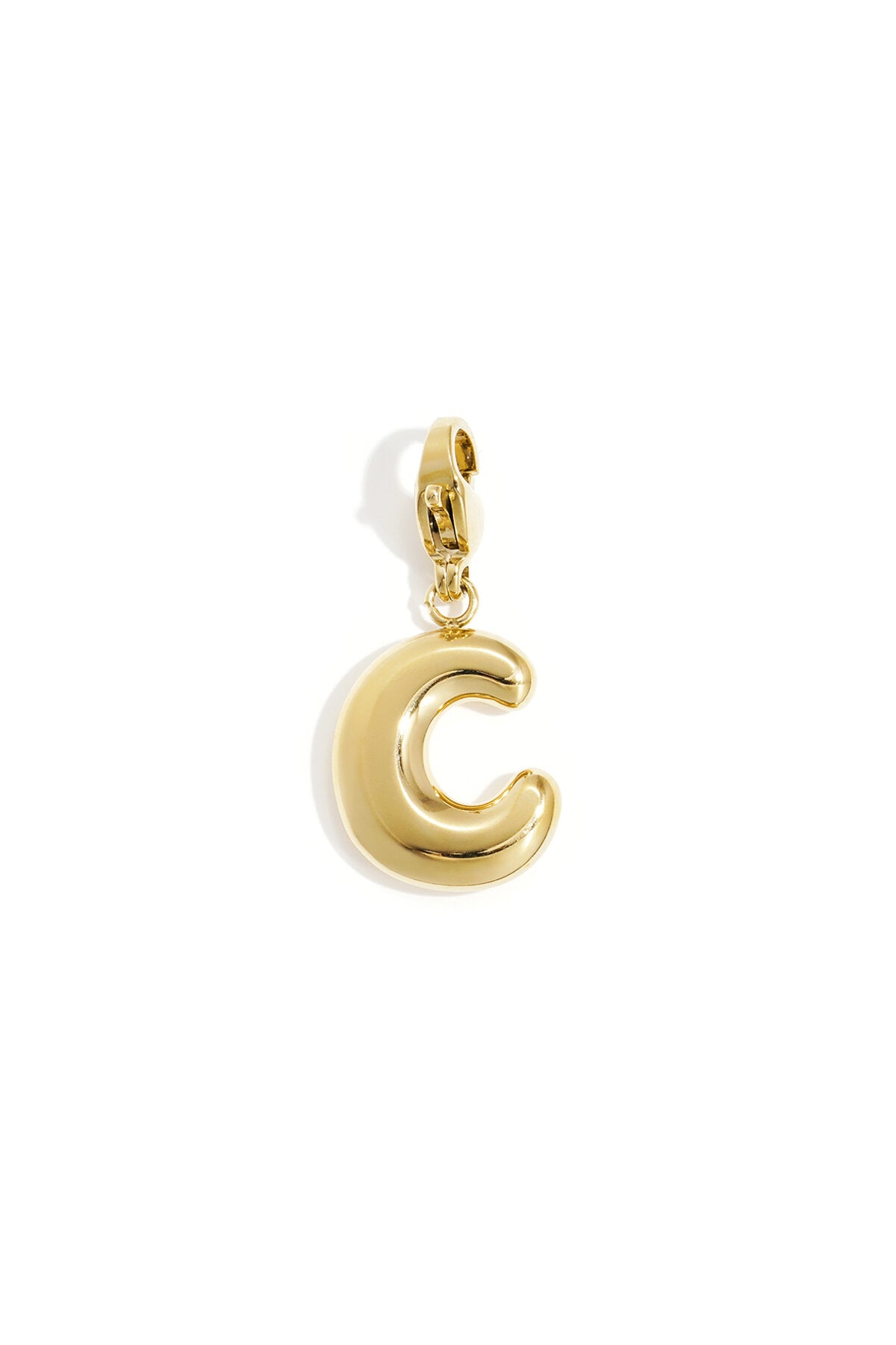 Elegant Gold Colored Letter Ring for Daily Wear