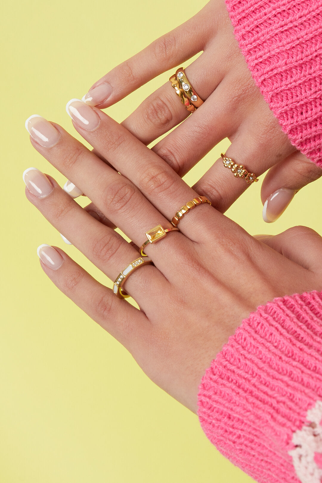 Elegant Gold-Toned Minimalist Ring for Daily Wear