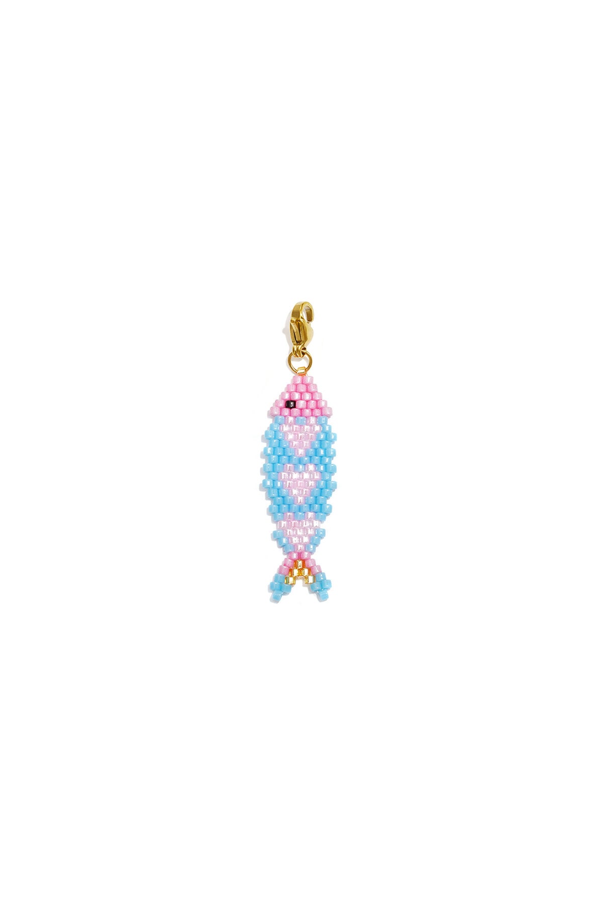 Lilli June Romantic Glass Fish Pendant Necklace