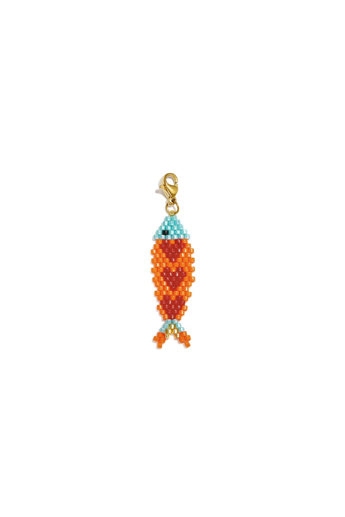 Lilli June Romantic Glass Fish Pendant Necklace