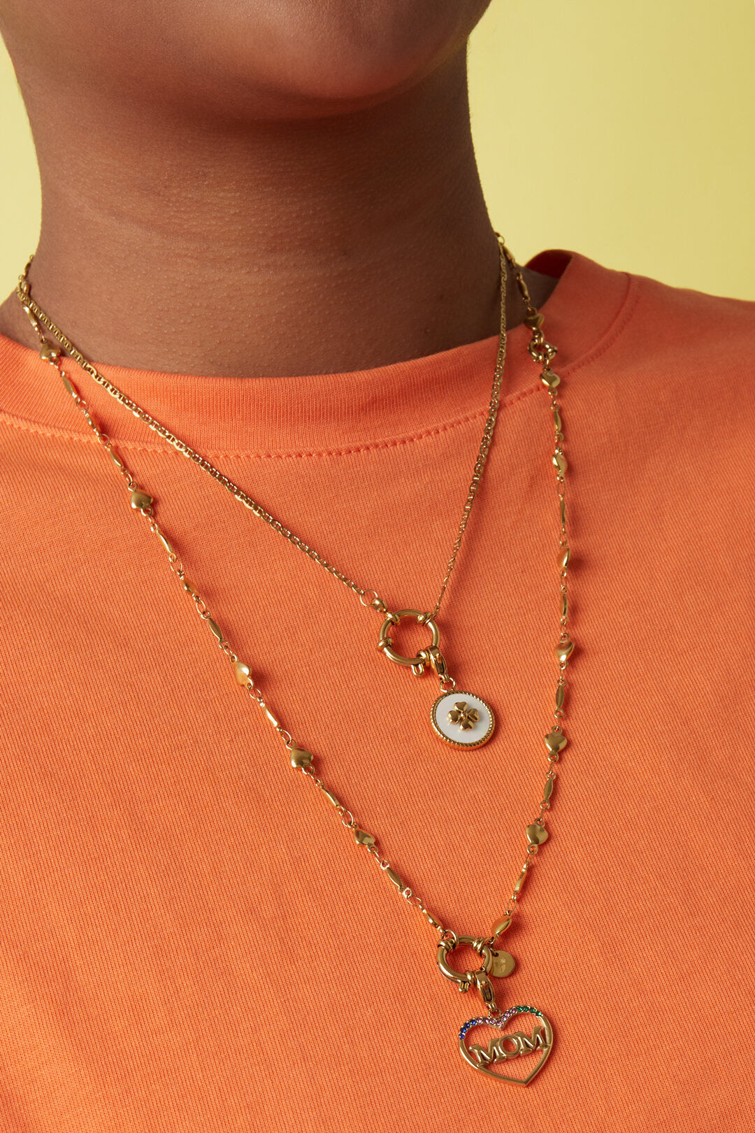 Minimalist 2-in-1 necklace and bracelet
